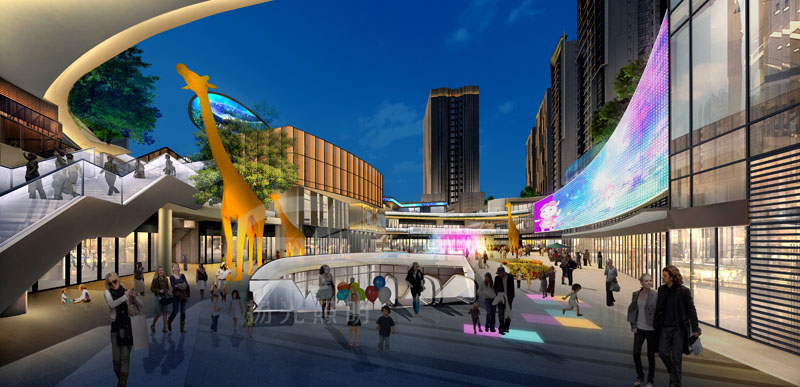 商業(yè)廣場(chǎng)夜景亮化設(shè)計(jì) 商業(yè)廣場(chǎng)夜景亮化設(shè)計(jì)