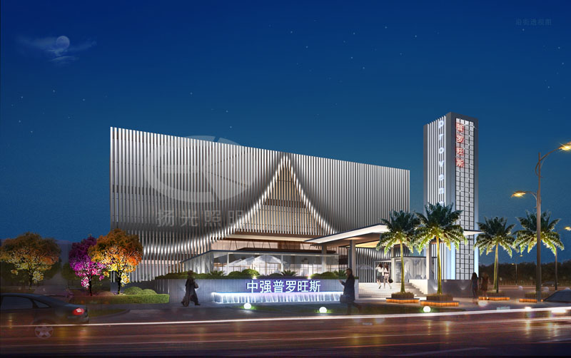 酒店燈光照明設(shè)計效果圖