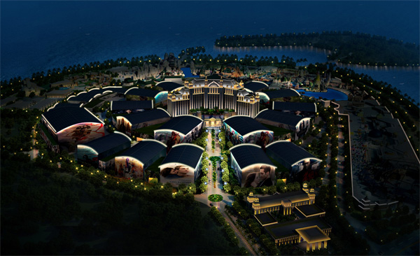 海南?；◢u影視基地戶外照明工程